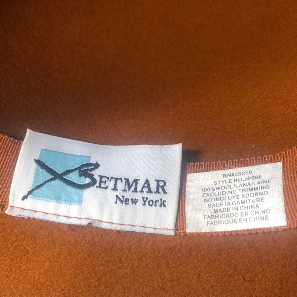 Betmar New York 100% Wool Hat - Picture 7 of 11